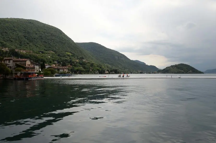 Sulzano, panoramica sul lago