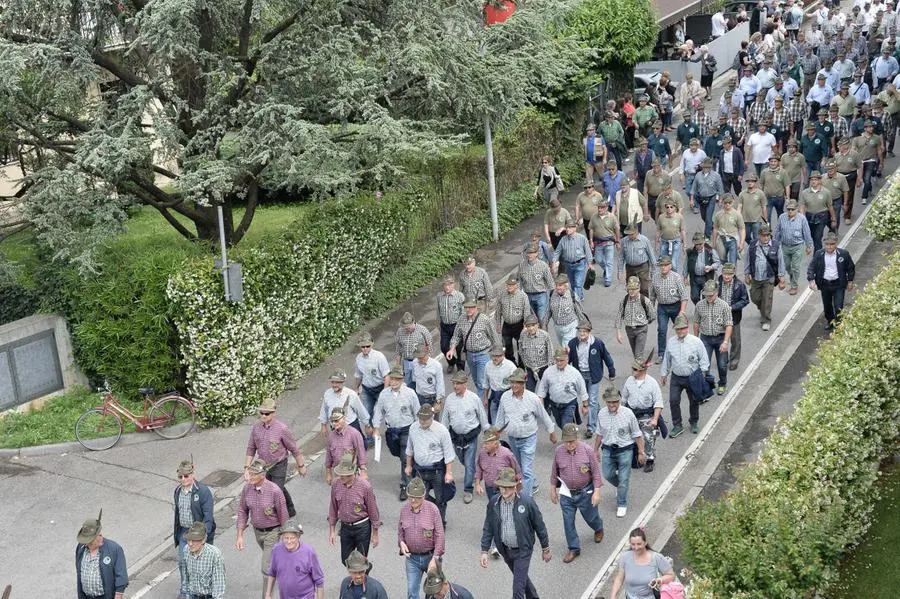 Adunata sezione alpini di Brescia