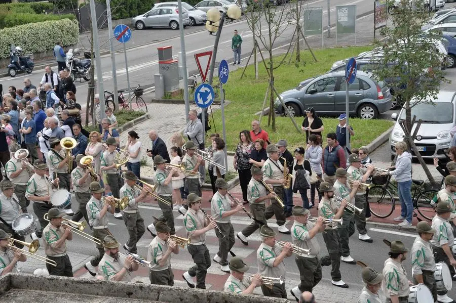 Adunata sezione alpini di Brescia