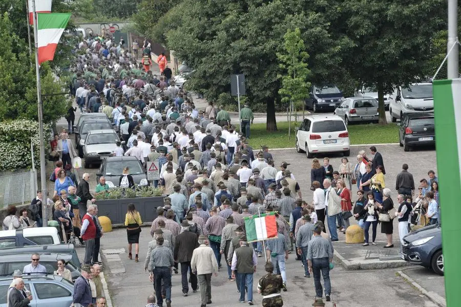 Adunata sezione alpini di Brescia