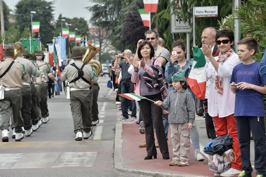 Adunata sezione alpini di Brescia