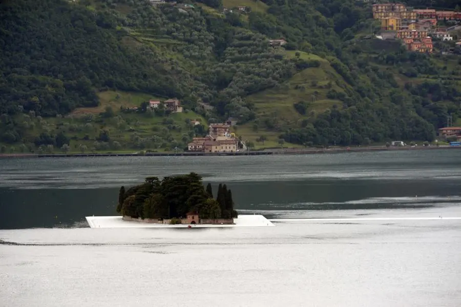 Sulzano, panoramica sul lago