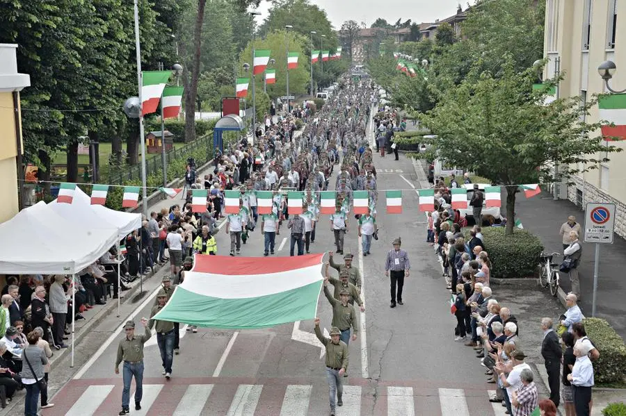 Adunata sezione alpini di Brescia