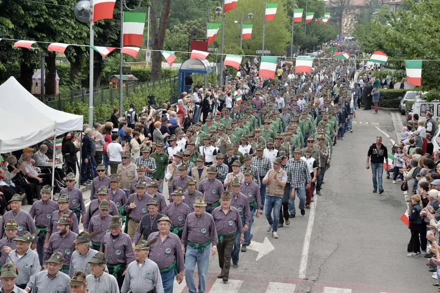 Adunata sezione alpini di Brescia