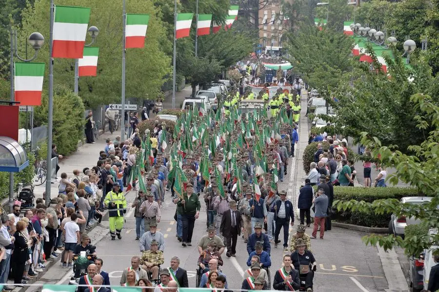 Adunata sezione alpini di Brescia