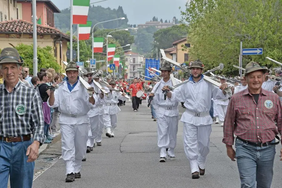 Adunata sezione alpini di Brescia