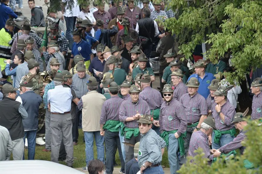 Adunata sezione alpini di Brescia