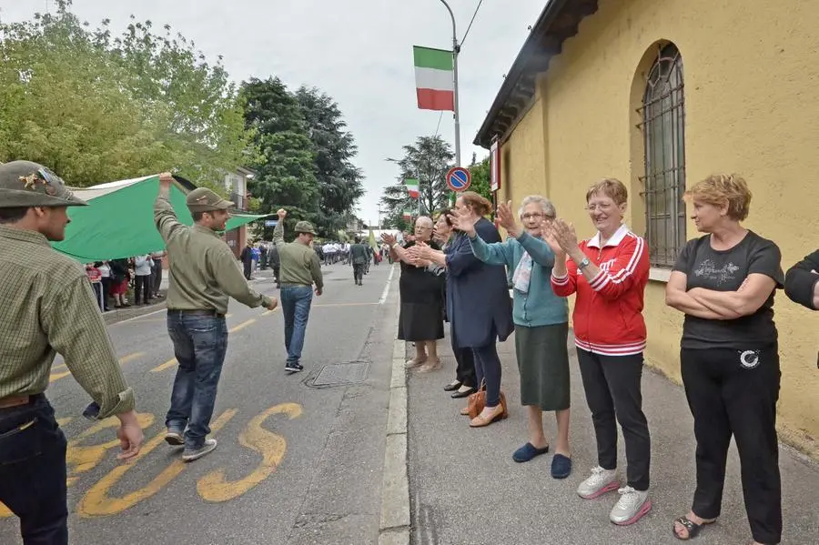 Adunata sezione alpini di Brescia