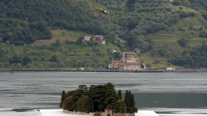 Sulzano, panoramica sul lago