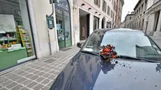 Il raid vandalico in corso Magenta