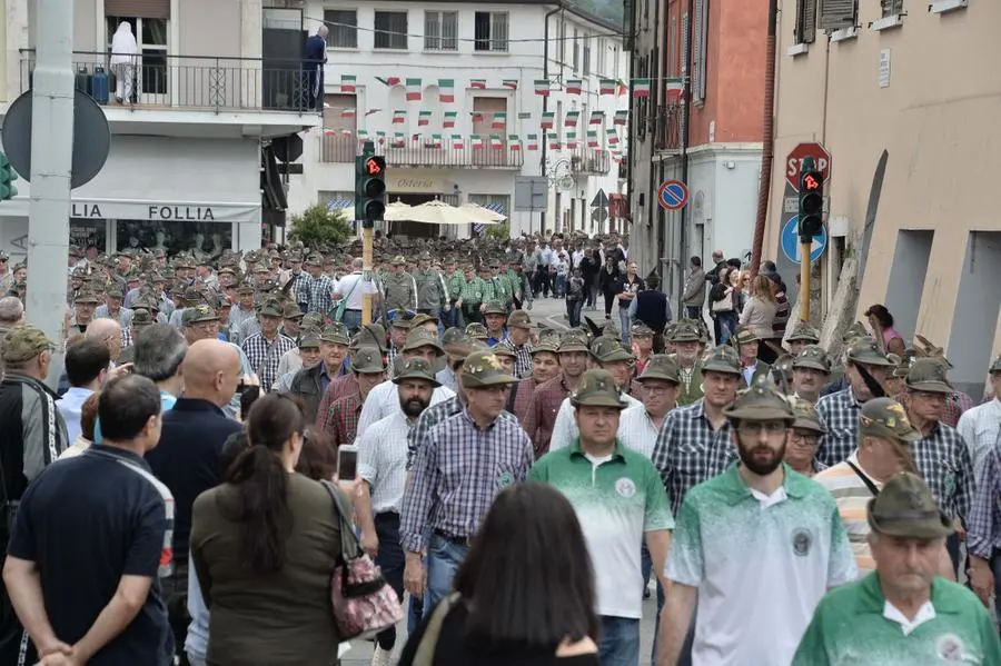 Adunata sezione alpini di Brescia