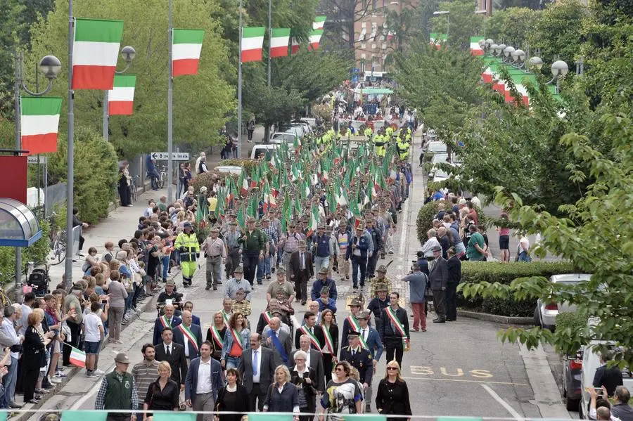 Adunata sezione alpini di Brescia