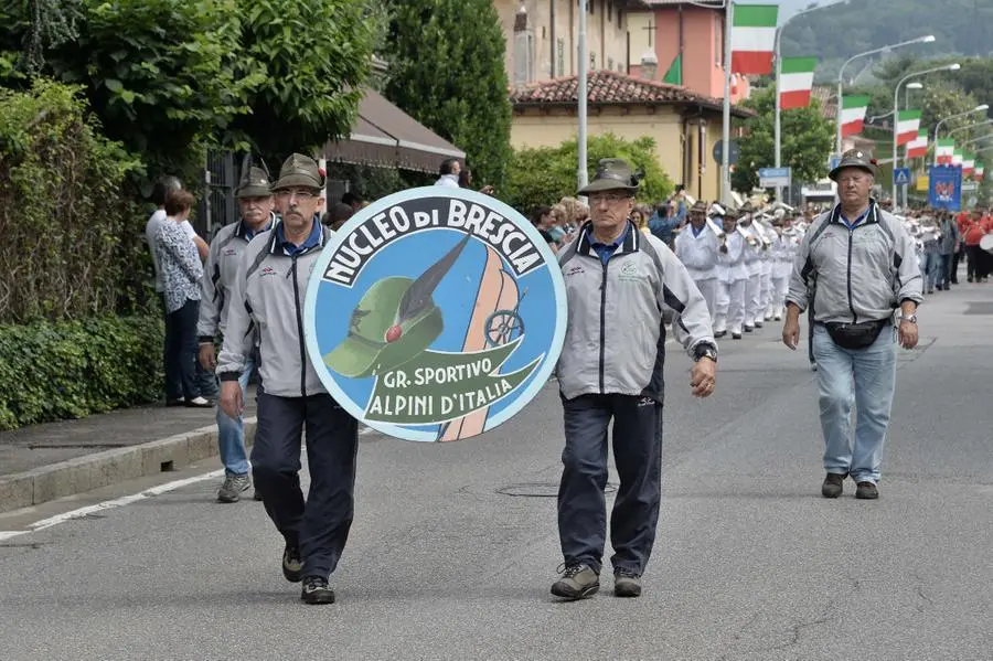 Adunata sezione alpini di Brescia