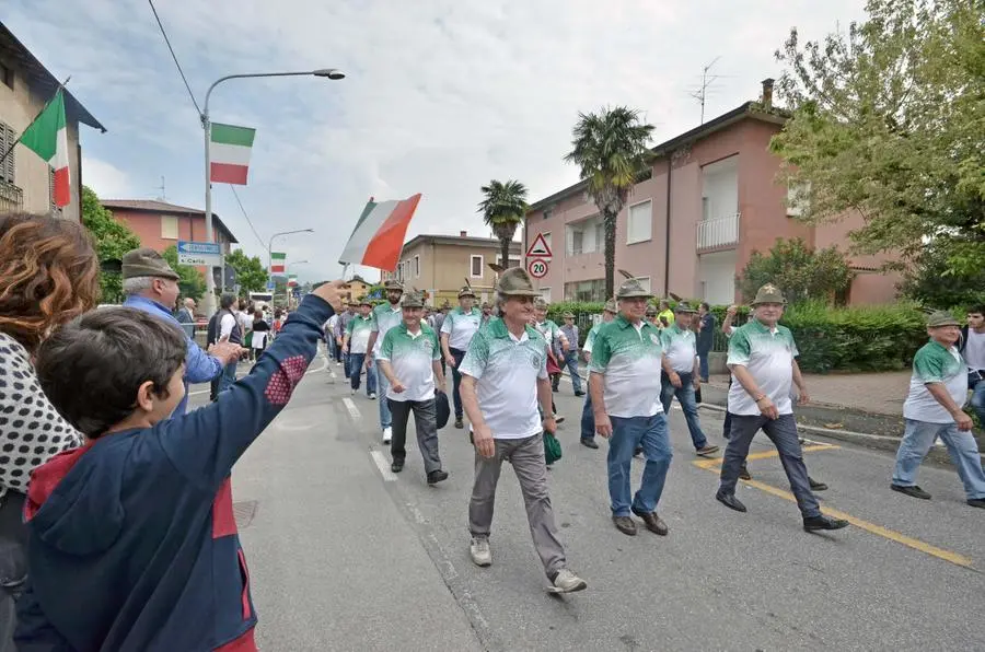 Adunata sezione alpini di Brescia