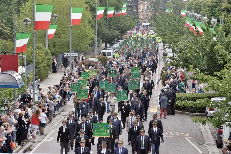 Adunata sezione alpini di Brescia