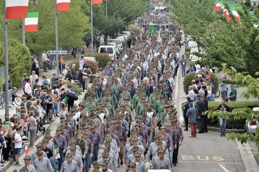 Adunata sezione alpini di Brescia