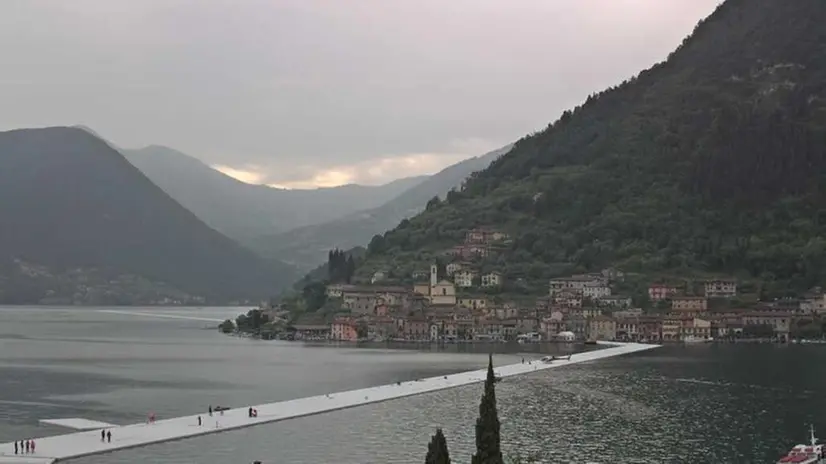 La passerella di Christo