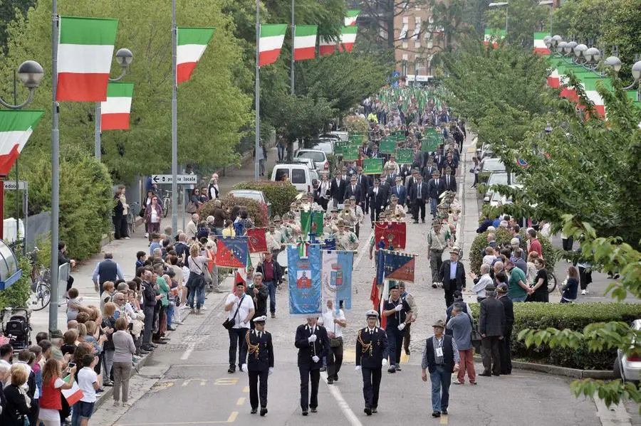 Adunata sezione alpini di Brescia