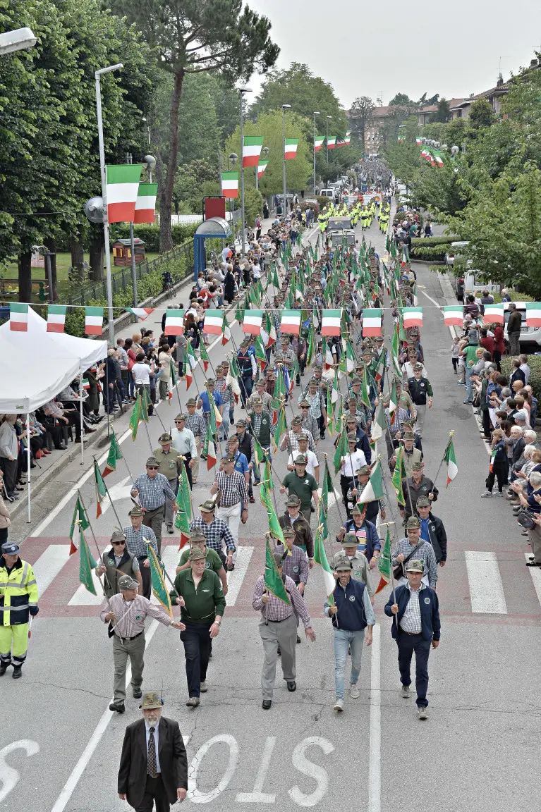 Adunata sezione alpini di Brescia