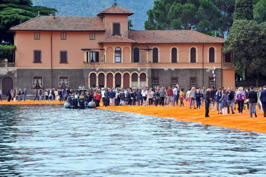 The Floating Piers, apertura da tutto esaurito