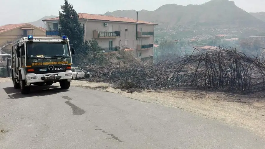 Incendi nel palermitano