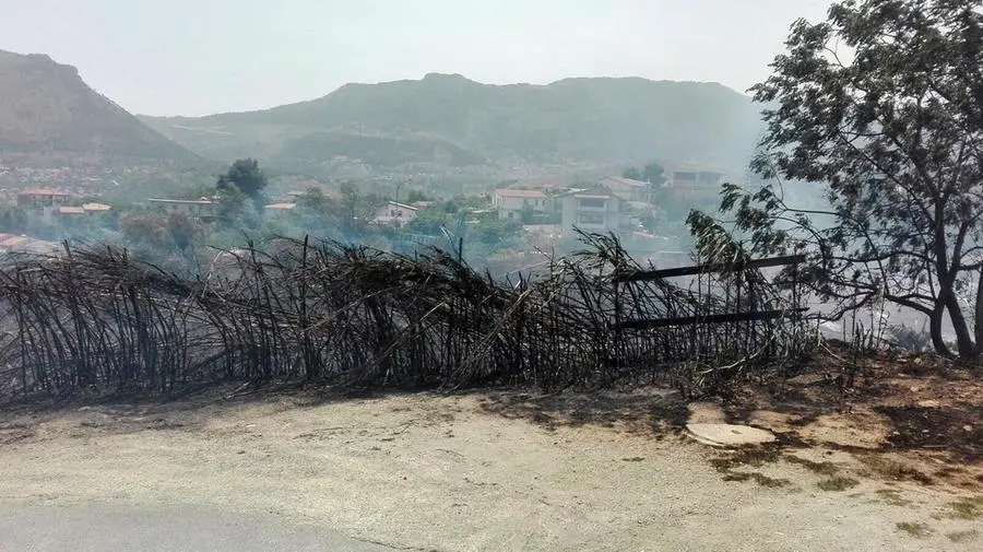 Incendi nel palermitano