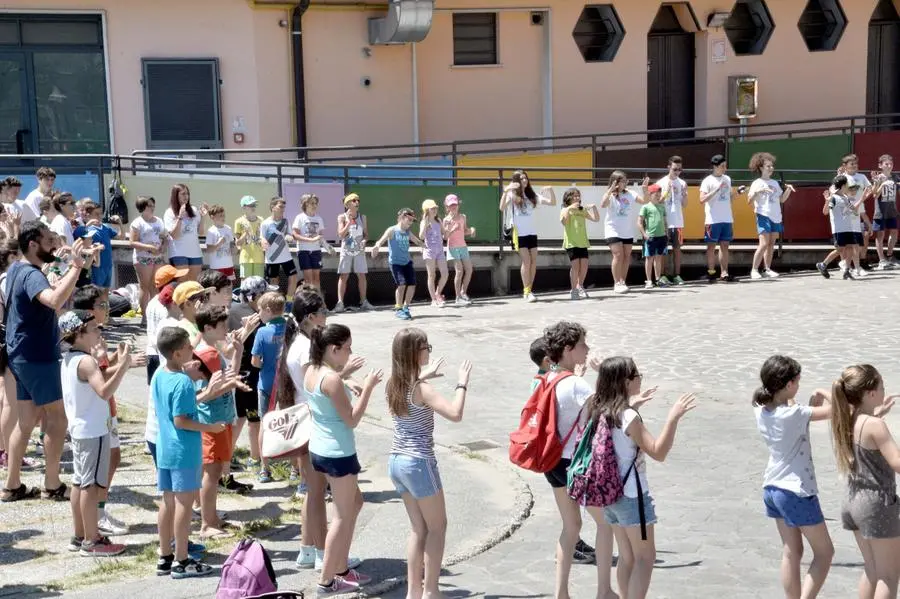 Il grest all'oratorio di Quinzano