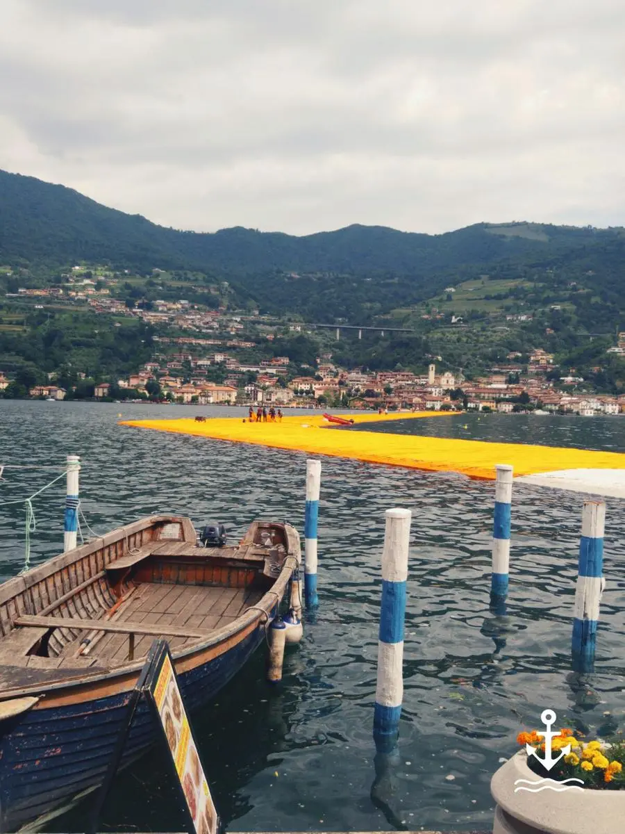 I vostri scatti a The Floating Piers