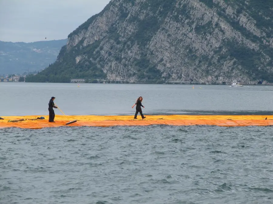 I vostri scatti a The Floating Piers