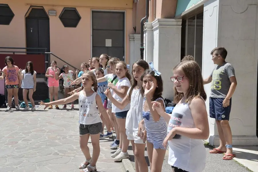 Il grest all'oratorio di Quinzano