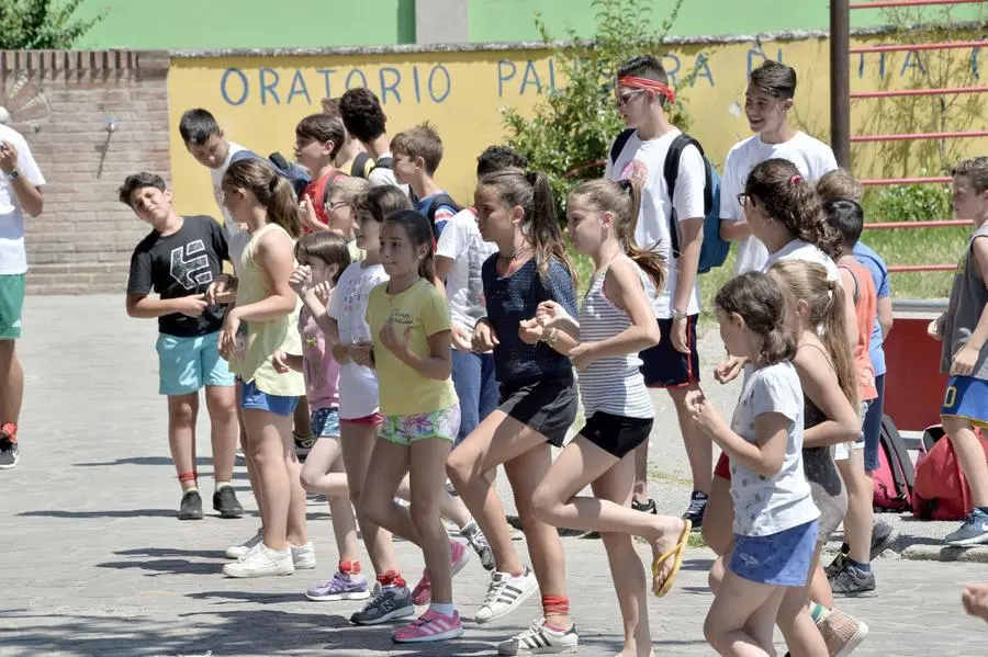 Il grest all'oratorio di Quinzano