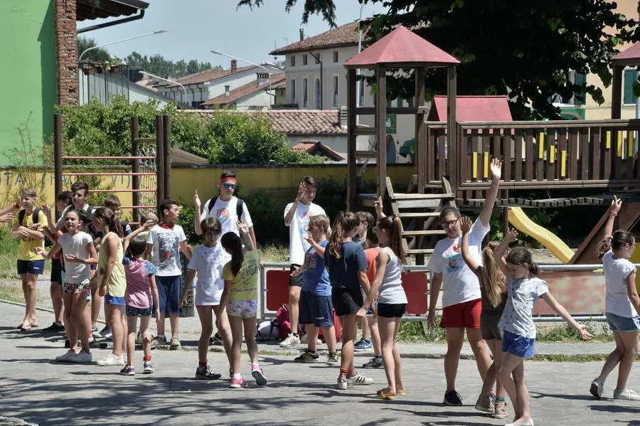 Il grest all'oratorio di Quinzano