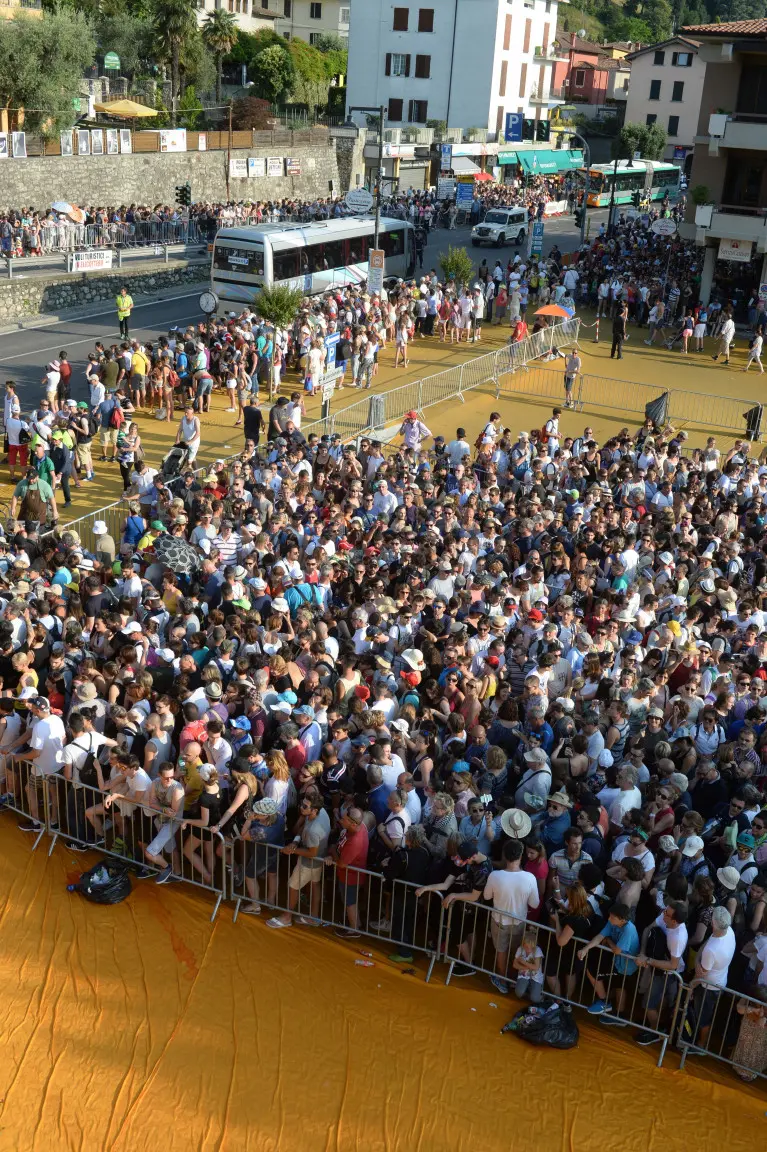 The Floating Piers: 29 giugno raggiunto il milione di visitatori