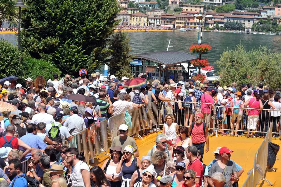 Traffico verso il Sebino