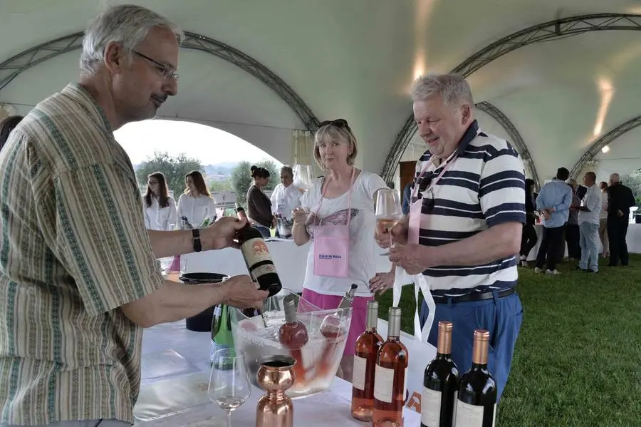 Italia in rosa, l'inaugurazione