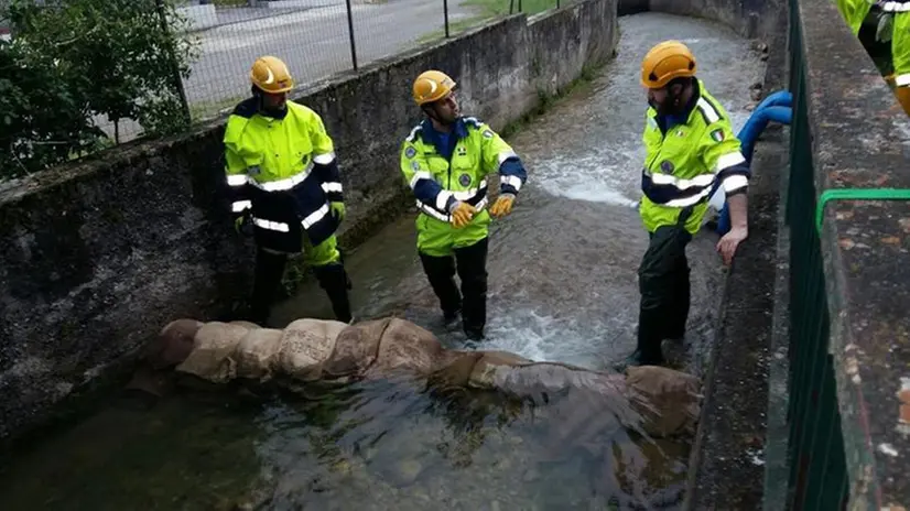 L'esercitazione della Protezione civile a Nave