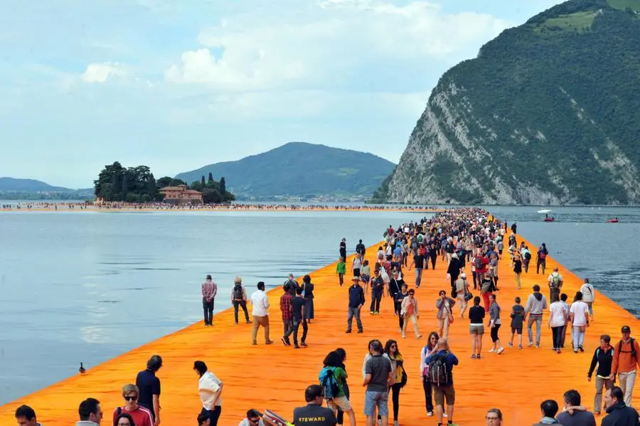 The Floating Piers, apertura da tutto esaurito