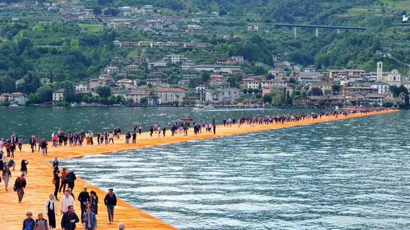 The Floating Piers, il giorno dell'apertura
