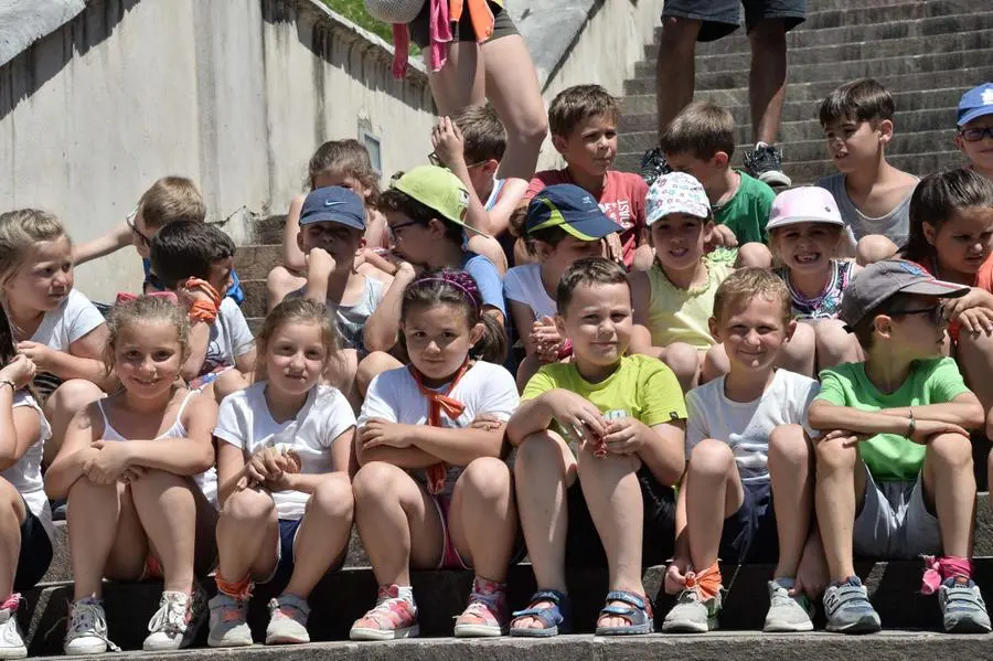 Il grest all'oratorio di Quinzano