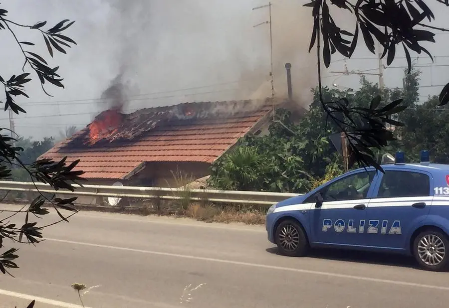 Incendi nel palermitano