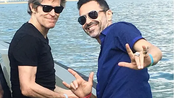 Willem Dafoe sul Floating Piers