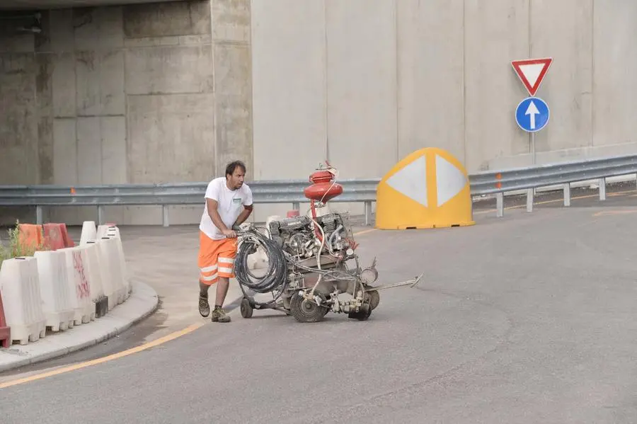 Riaperta la Tangenziale Sud