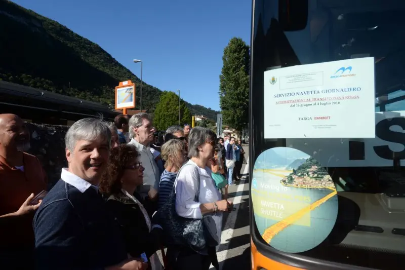 The Floating Piers, vertice sul nodo trasporti