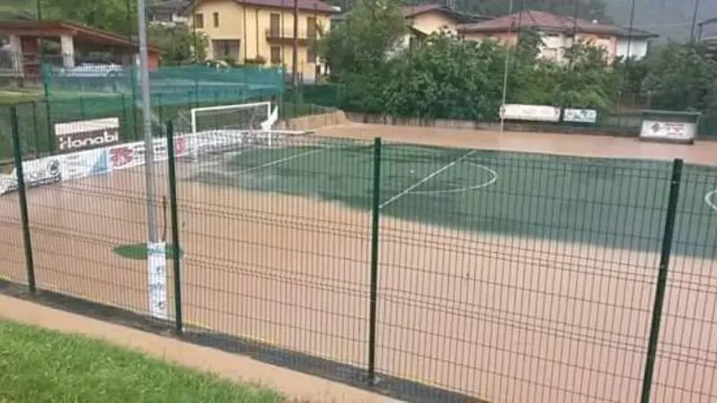 Collio di Vobarno sott'acqua nelle foto dei lettori