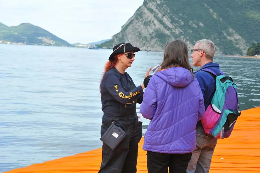 The Floating Piers, apertura da tutto esaurito