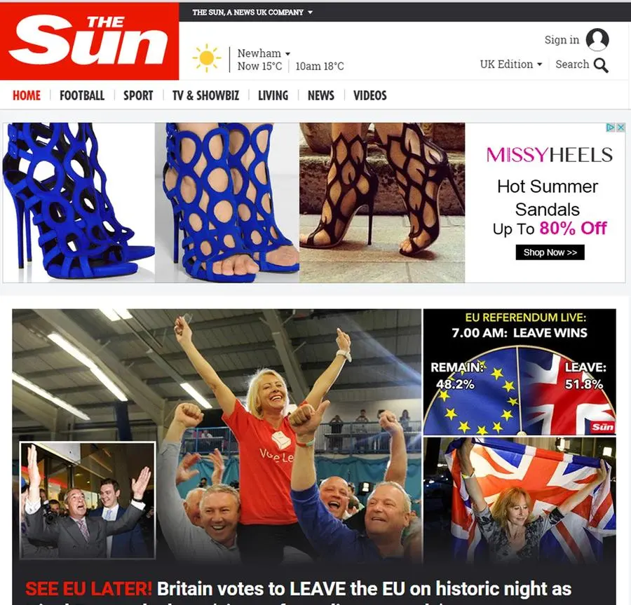 Brexit, come titolano i giornali