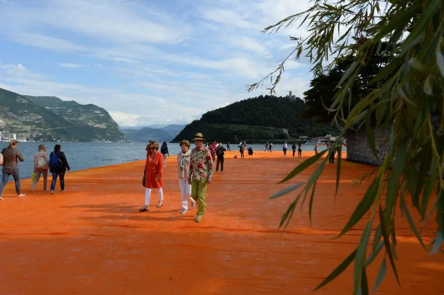 The Floating Piers, apertura da tutto esaurito