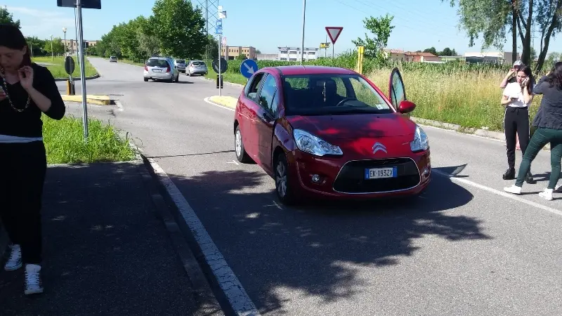 Gussago, ciclista investito