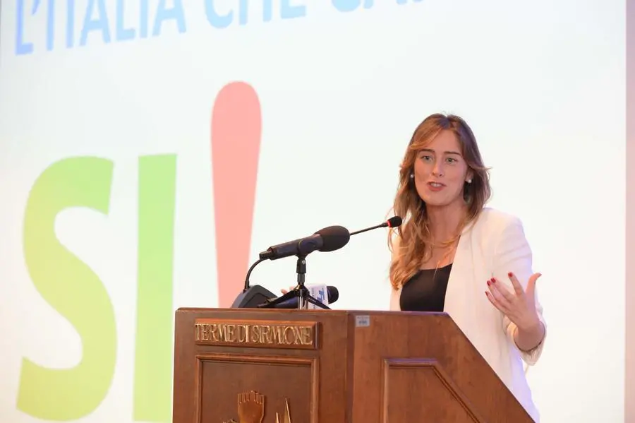 Il ministro Boschi a Desenzano