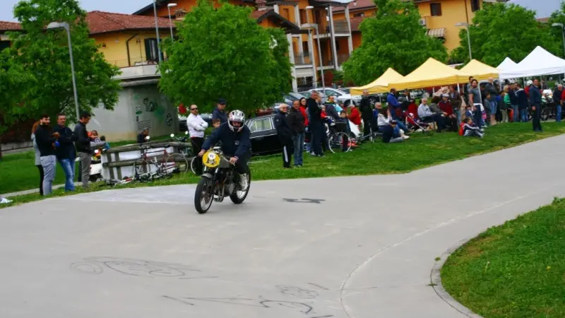 Moto storiche al parco